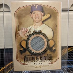 2021 Topps Allen & Ginter - Nick Solak - Relic